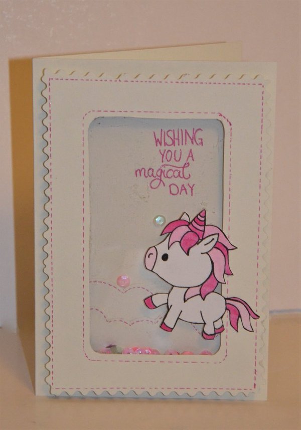 Grußkarte zum Geburtstag "Magical Unicorn"